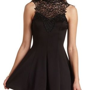 Charlotte Russe High Neck LBD